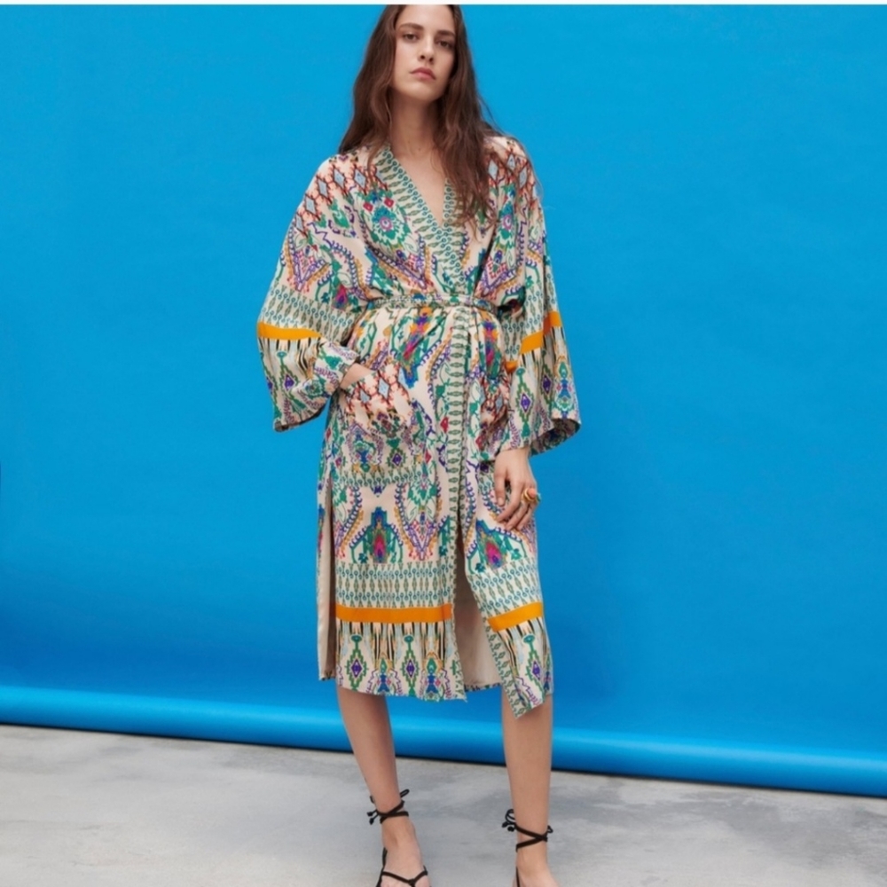 ZARA Moroccan Kimono